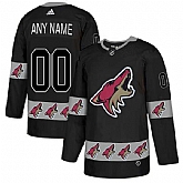 Customized Men's Arizona Coyotes Black Team Logos Fashion Adidas Jersey,baseball caps,new era cap wholesale,wholesale hats